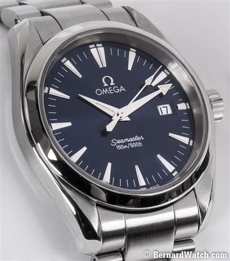 omega seamaster aqua terra quartz blue dial|Omega Seamaster aqua terra 36mm.